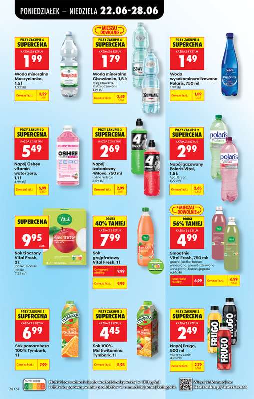 Biedronka - gazetka promocyjna Od poniedziałku od poniedziałku 22.06 do niedzieli 28.06 - strona 76
