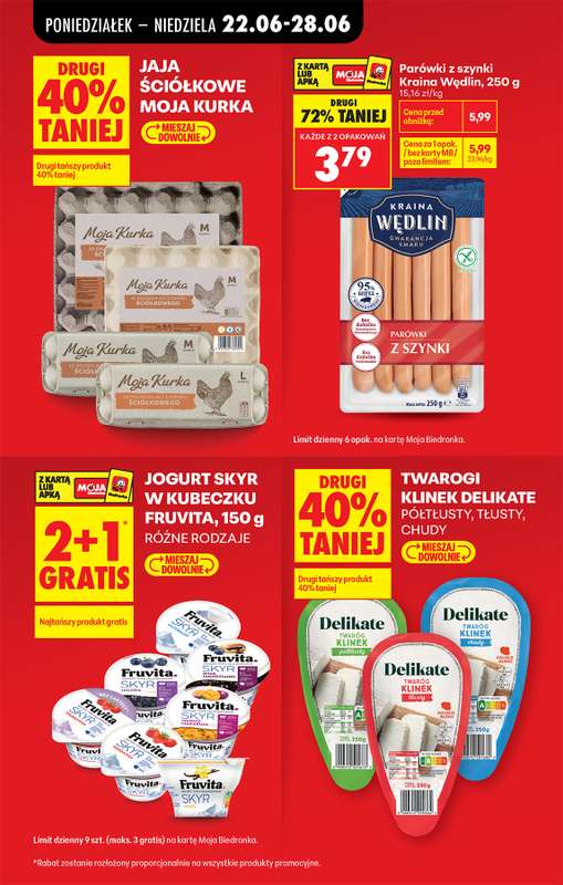 Biedronka - gazetka promocyjna Od poniedziałku od poniedziałku 22.06 do niedzieli 28.06 - strona 11