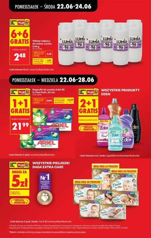 Biedronka - gazetka promocyjna Od poniedziałku od poniedziałku 22.06 do niedzieli 28.06 - strona 21