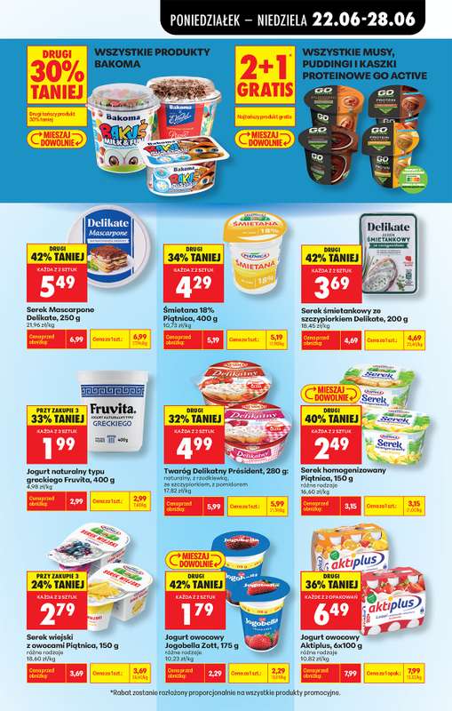 Biedronka - gazetka promocyjna Od poniedziałku od poniedziałku 22.06 do niedzieli 28.06 - strona 49