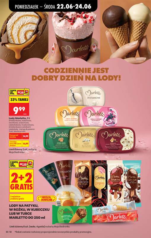 Biedronka - gazetka promocyjna Od poniedziałku, Z ladą tradycyjną od poniedziałku 22.06 do niedzieli 28.06 - strona 30