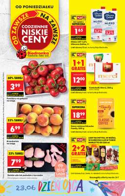Biedronka - gazetka promocyjna Od poniedziałku, Z ladą tradycyjną od poniedziałku 22.06 do niedzieli 28.06