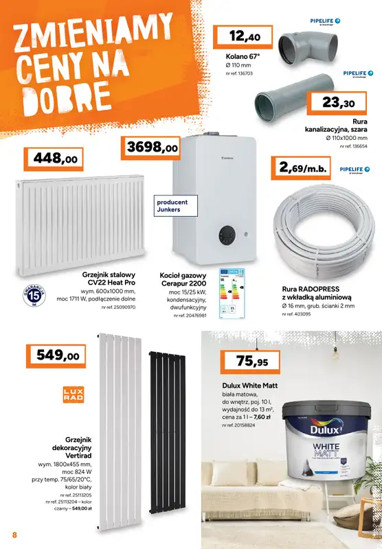 Bricoman - gazetka promocyjna Gazetka od poniedziałku 22.06 do niedzieli 19.07 - strona 8