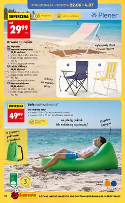Biedronka - gazetka promocyjna Hity i inspiracje, od 20.06 od soboty 20.06 do środy 08.07 - strona 12