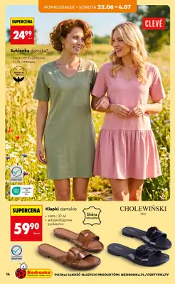 Biedronka - gazetka promocyjna Hity i inspiracje, od 20.06 od soboty 20.06 do środy 08.07 - strona 16