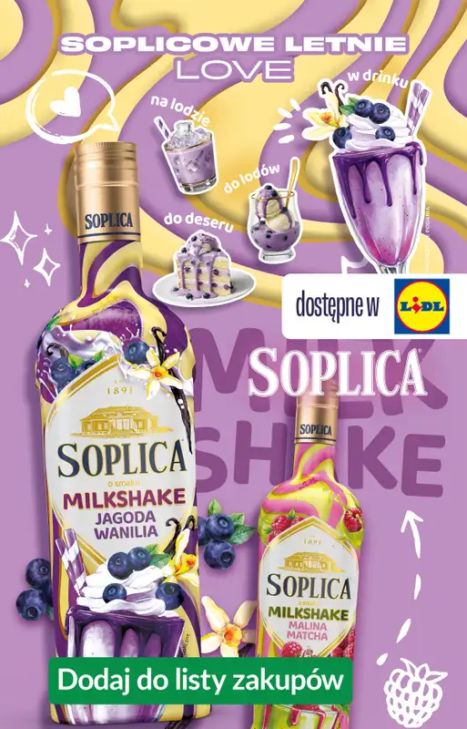 Lidl - gazetka promocyjna Soplica - kup w Lidlu od poniedziałku 22.06 do niedzieli 05.07 - strona 3