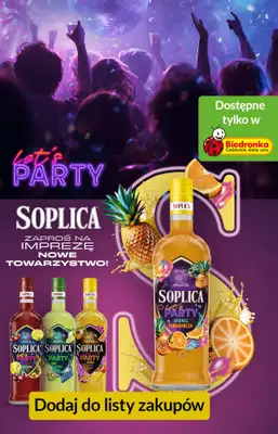 Biedronka - gazetka promocyjna Soplica - kup w Biedronce od poniedziałku 22.06 do niedzieli 05.07 - strona 3