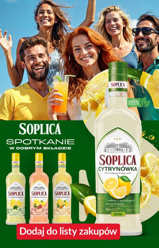 Biedronka - gazetka promocyjna Soplica - kup w Biedronce od poniedziałku 22.06 do niedzieli 05.07 - strona 5