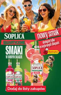 Biedronka - gazetka promocyjna Soplica - kup w Biedronce od poniedziałku 22.06 do niedzieli 05.07 - strona 2