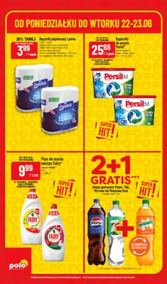 POLOmarket - gazetka promocyjna Super hity od poniedziałku 22.06 do wtorku 23.06 - strona 6