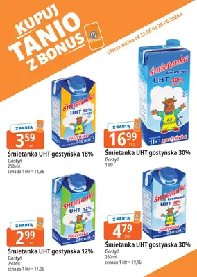 Leclerc - gazetka promocyjna Kupuj tanio z bonus od poniedziałku 22.06 do poniedziałku 29.06 - strona 6