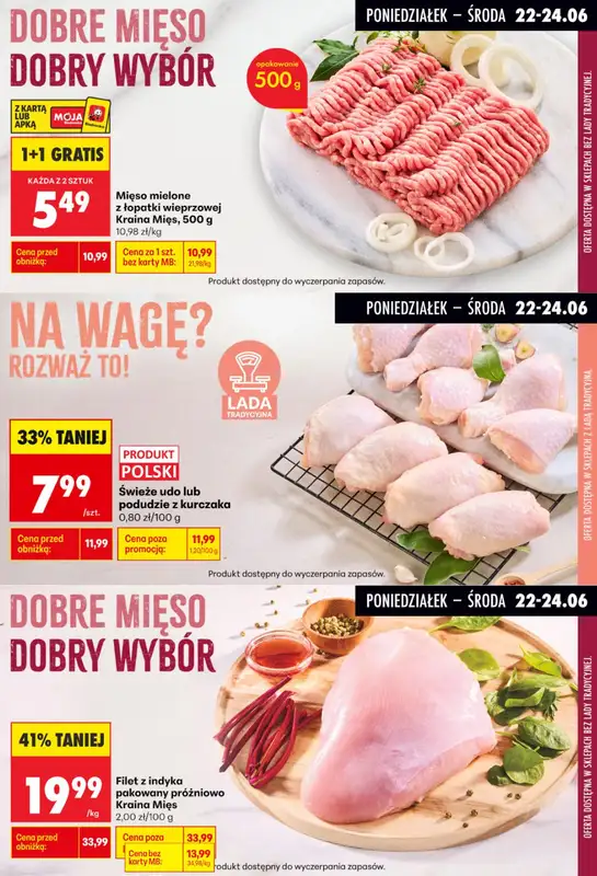 Biedronka - gazetka promocyjna Biedronkowe oszczędności od poniedziałku 22.06 do środy 24.06 - strona 5