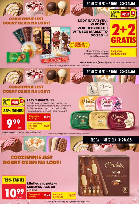 Biedronka - gazetka promocyjna Biedronkowe oszczędności od poniedziałku 22.06 do środy 24.06 - strona 7