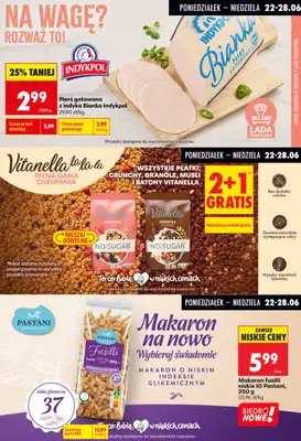 Biedronka - gazetka promocyjna Biedronkowe oszczędności od poniedziałku 22.06 do środy 24.06 - strona 6