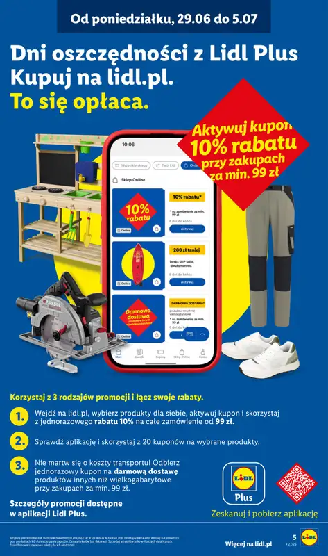 Lidl - gazetka promocyjna Katalog od poniedziałku 29.06 do soboty 04.07 - strona 5