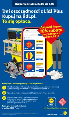Lidl - gazetka promocyjna Katalog od poniedziałku 29.06 do soboty 04.07 - strona 5