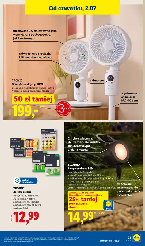 Lidl - gazetka promocyjna Katalog od poniedziałku 29.06 do soboty 04.07 - strona 31