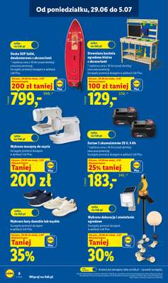 Lidl - gazetka promocyjna Katalog od poniedziałku 29.06 do soboty 04.07 - strona 6
