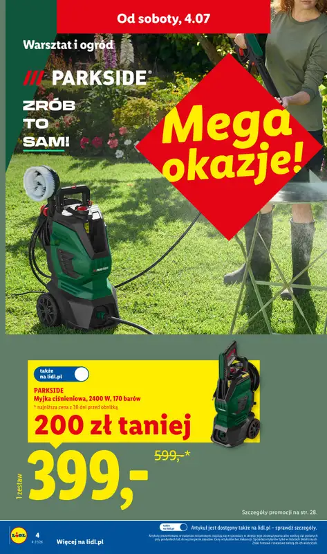Lidl - gazetka promocyjna Katalog od poniedziałku 29.06 do soboty 04.07 - strona 4
