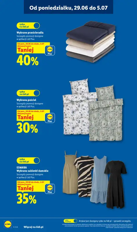 Lidl - gazetka promocyjna Katalog od poniedziałku 29.06 do soboty 04.07 - strona 8