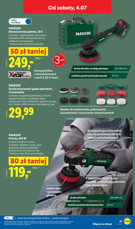 Lidl - gazetka promocyjna Katalog od poniedziałku 29.06 do soboty 04.07 - strona 41