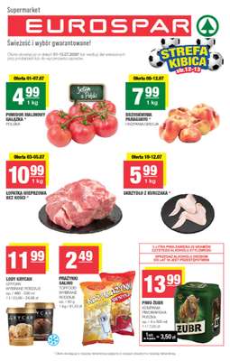SPAR - gazetka promocyjna Gazetka Eurospar od środy 01.07 do niedzieli 12.07