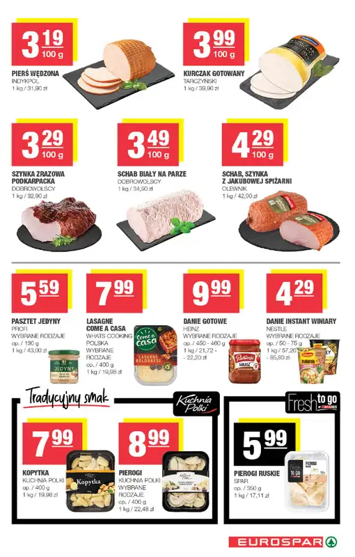 SPAR - gazetka promocyjna Gazetka Eurospar od środy 01.07 do niedzieli 12.07 - strona 7