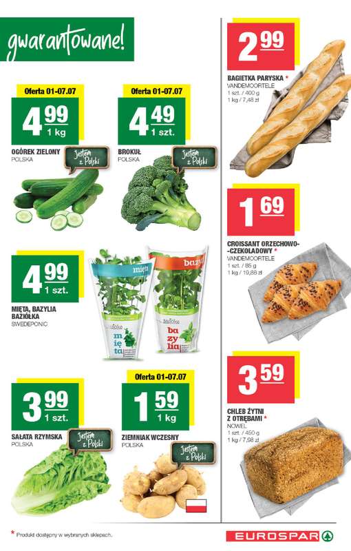 SPAR - gazetka promocyjna Gazetka Eurospar od środy 01.07 do niedzieli 12.07 - strona 3