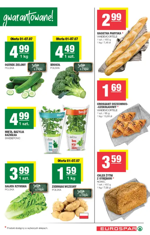SPAR - gazetka promocyjna Gazetka Eurospar od środy 01.07 do niedzieli 12.07 - strona 3