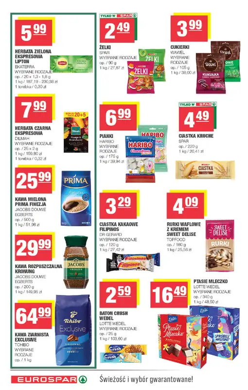 SPAR - gazetka promocyjna Gazetka Eurospar od środy 01.07 do niedzieli 12.07 - strona 14