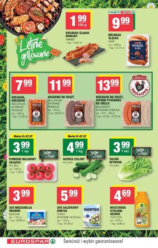 SPAR - gazetka promocyjna Gazetka Eurospar od środy 01.07 do niedzieli 12.07 - strona 10