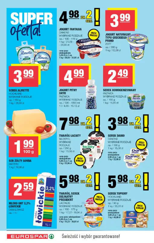 SPAR - gazetka promocyjna Gazetka Eurospar od środy 01.07 do niedzieli 12.07 - strona 4