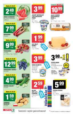 SPAR - gazetka promocyjna Gazetka Spar Mini od środy 01.07 do niedzieli 12.07 - strona 2