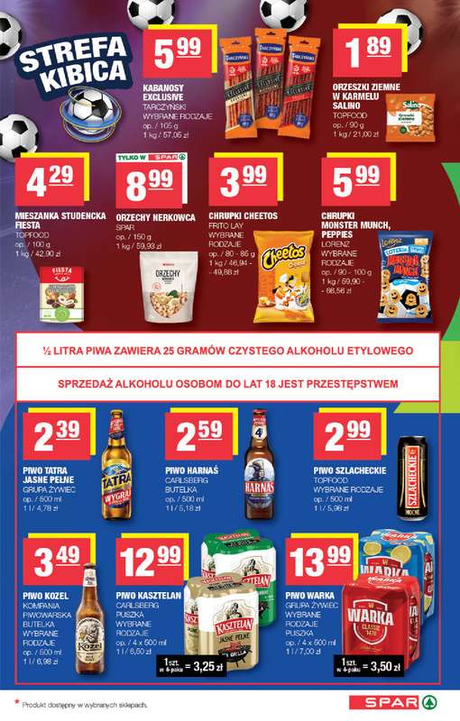 SPAR - gazetka promocyjna Gazetka Spar od środy 01.07 do niedzieli 12.07 - strona 7