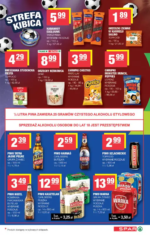 SPAR - gazetka promocyjna Gazetka Spar od środy 01.07 do niedzieli 12.07 - strona 7