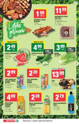 SPAR - gazetka promocyjna Gazetka Spar od środy 01.07 do niedzieli 12.07 - strona 6