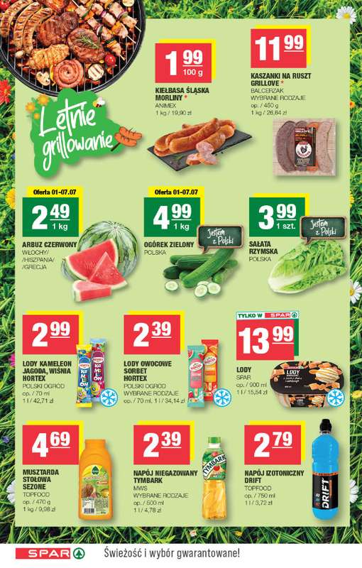 SPAR - gazetka promocyjna Gazetka Spar od środy 01.07 do niedzieli 12.07 - strona 6