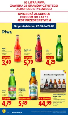 Lidl - gazetka promocyjna Oferta od poniedziałku od poniedziałku 22.06 do środy 24.06 - strona 76