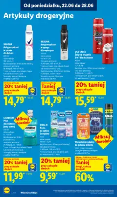 Lidl - gazetka promocyjna Oferta od poniedziałku od poniedziałku 22.06 do środy 24.06 - strona 92