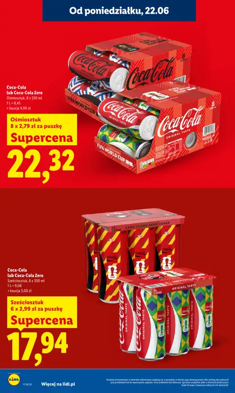 Lidl - gazetka promocyjna Oferta od poniedziałku od poniedziałku 22.06 do środy 24.06 - strona 14