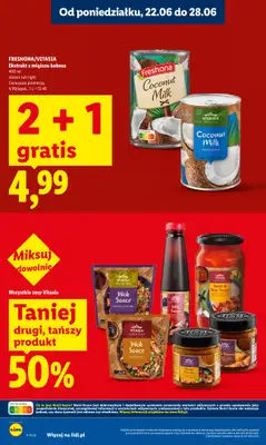 Lidl - gazetka promocyjna Oferta od poniedziałku od poniedziałku 22.06 do środy 24.06 - strona 10