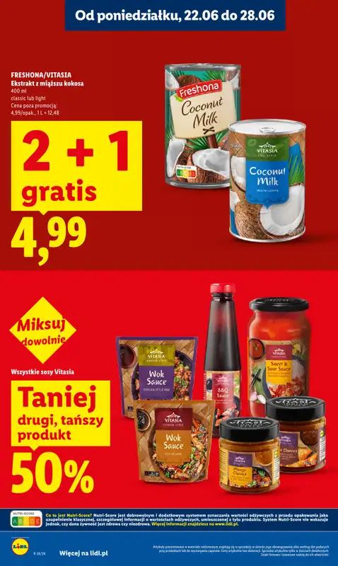 Lidl - gazetka promocyjna Oferta od poniedziałku od poniedziałku 22.06 do środy 24.06 - strona 10
