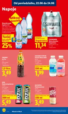 Lidl - gazetka promocyjna Oferta od poniedziałku od poniedziałku 22.06 do środy 24.06 - strona 72