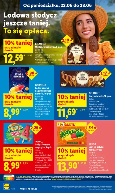Lidl - gazetka promocyjna Oferta od poniedziałku od poniedziałku 22.06 do środy 24.06 - strona 66