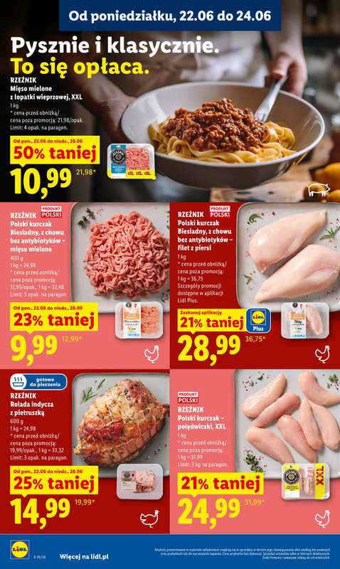 Lidl - gazetka promocyjna Oferta od poniedziałku od poniedziałku 22.06 do środy 24.06 - strona 56