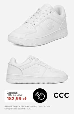 CCC - gazetka promocyjna PROMOCJE na BIAŁE SNEAKERSY damskie od poniedziałku 22.06  - strona 9