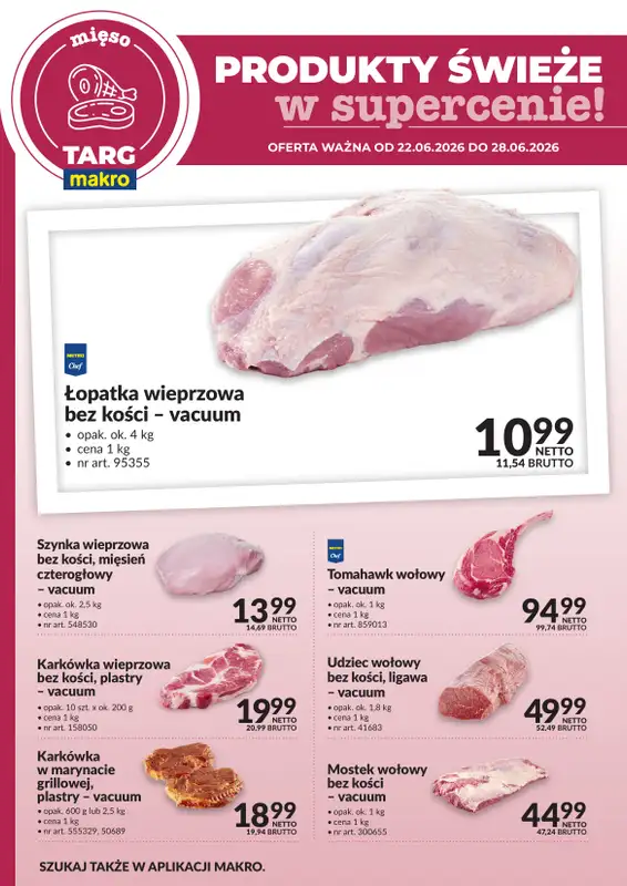 Makro - gazetka promocyjna Targ MAKRO - oferta świeża w super cenach! od poniedziałku 22.06 do niedzieli 28.06 - strona 2