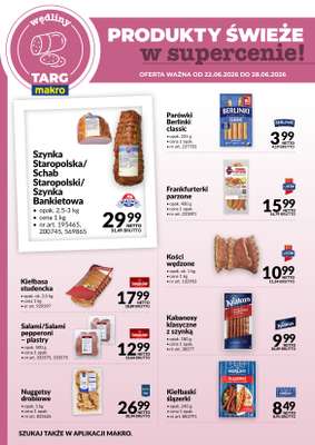 Makro - gazetka promocyjna Targ MAKRO - oferta świeża w super cenach! od poniedziałku 22.06 do niedzieli 28.06 - strona 3