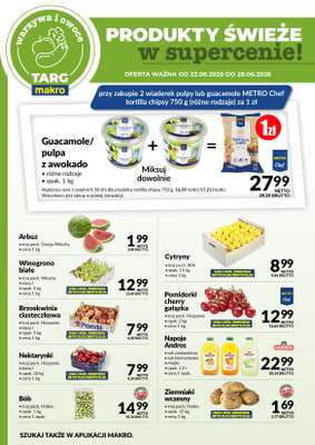 Makro - gazetka promocyjna Targ MAKRO - oferta świeża w super cenach! od poniedziałku 22.06 do niedzieli 28.06 - strona 5