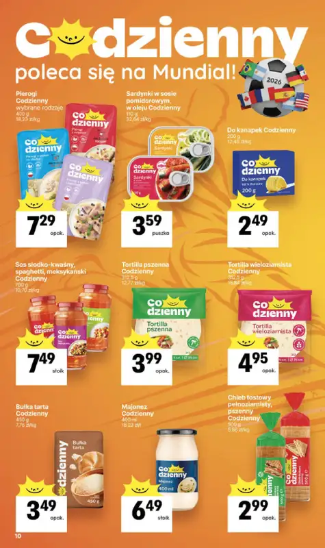 Delikatesy Centrum - gazetka promocyjna Gazetka  do środy 01.07 - strona 10